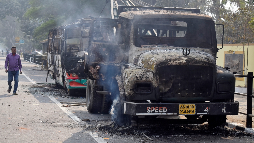 India protests