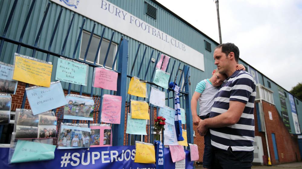 Bury FC - reuters