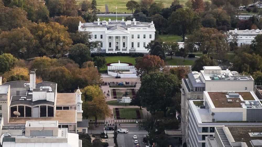 Aerial Views Of Washington As White House Open To Extending Shutdown Deadline
