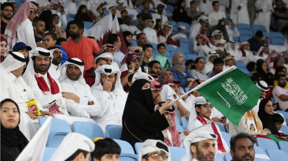 Qatar - Saudi Arabia football match