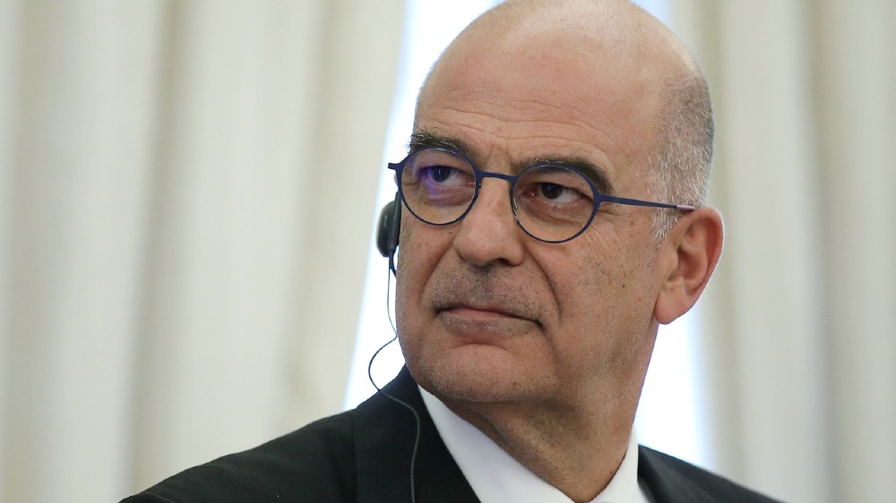 Greek foreign minister Dendias - reuters