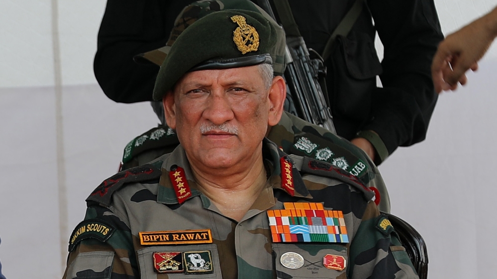 India’s Chief of Defence Staff General Bipin Rawat