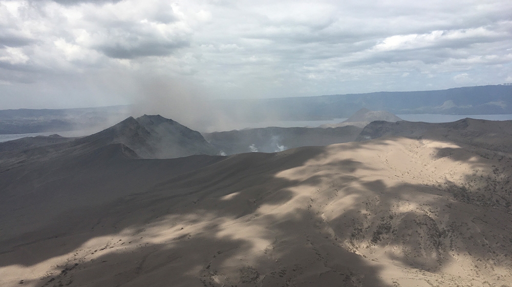 Philippines volcano