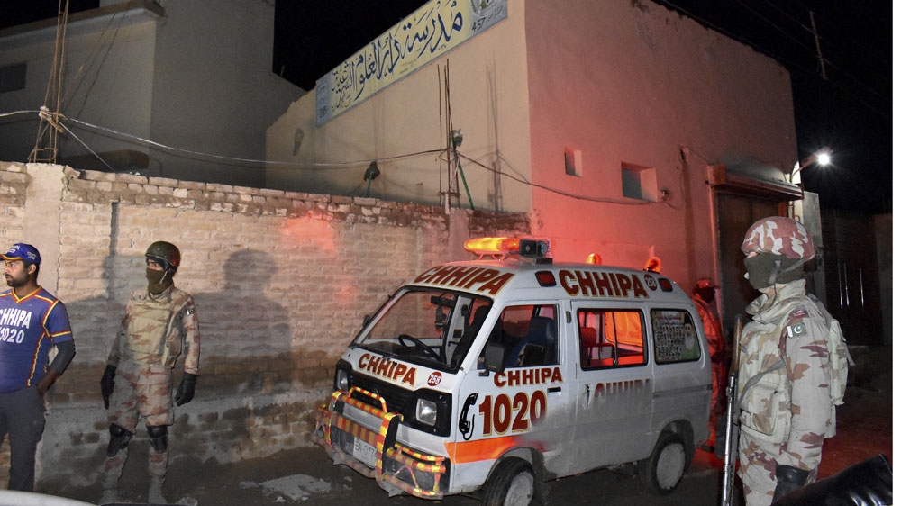 PAKISTAN MOSQUE BOMBING