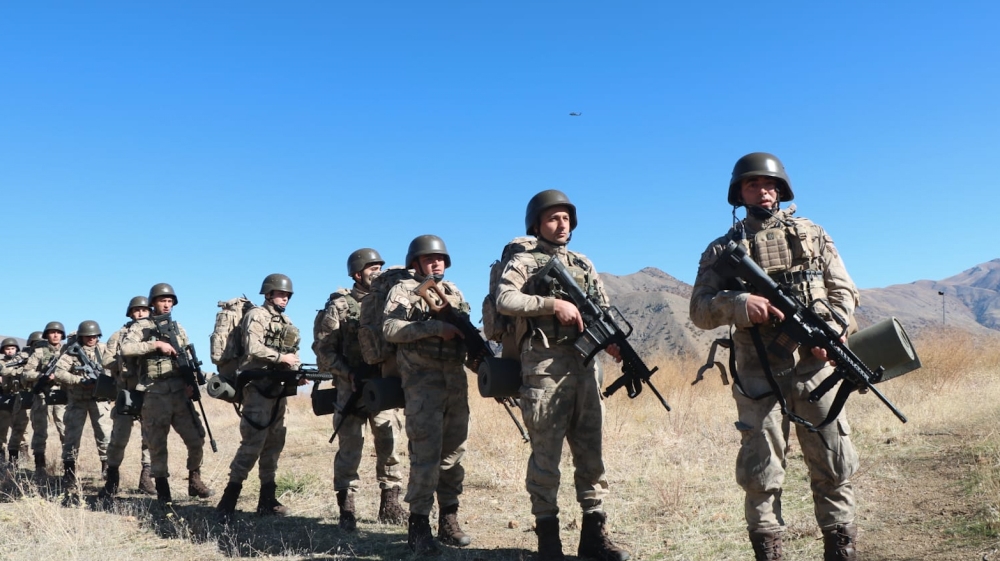 urkish Army launch Operation Kiran-5 with 2,625 personnel and 179 units in Diyarbakir, Turkey on November 08, 2019.