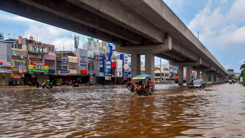 Jakarta is home to 10 million people or 30 million including those in its greater metropolitan area.