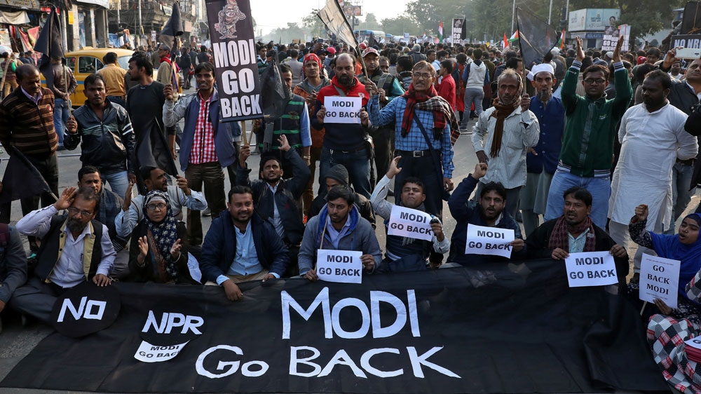 India protests