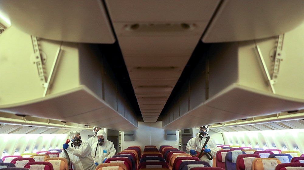 China virus airlines