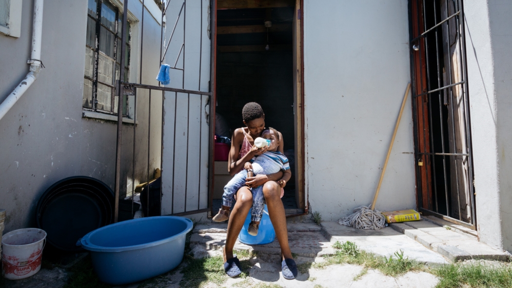 South Africa undocumented children - Yeshiel and Jamaine - DO NOT USE