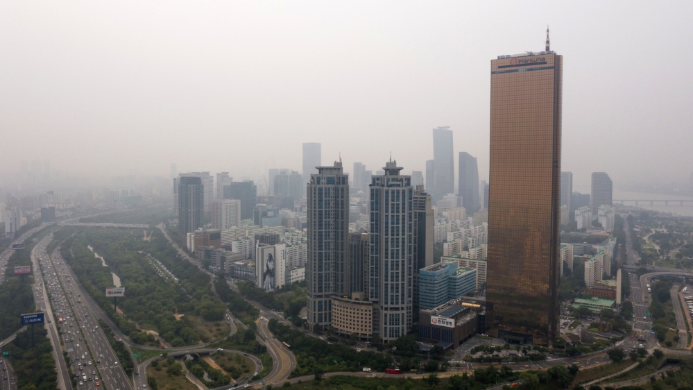 Aerial Views of Seoul