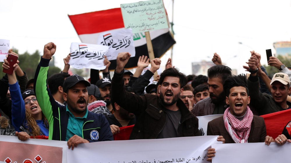 Protests reach 100th day in Iraq