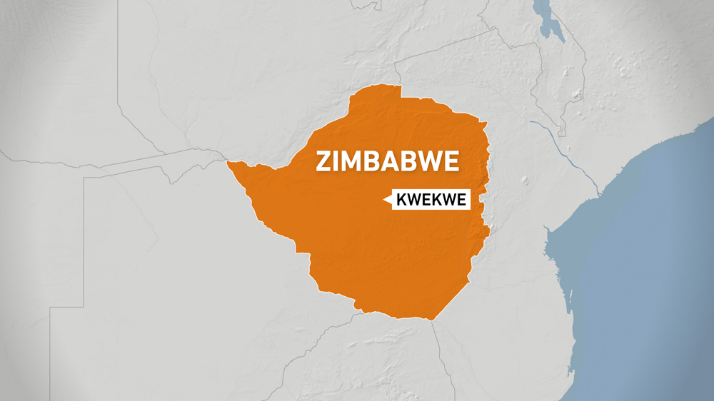 Zimbabwe map 