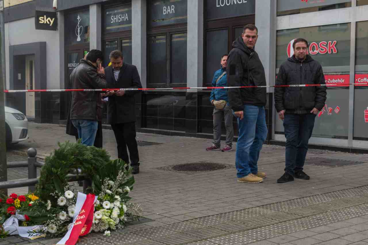 Vigil in hanau - Ruairi Casey