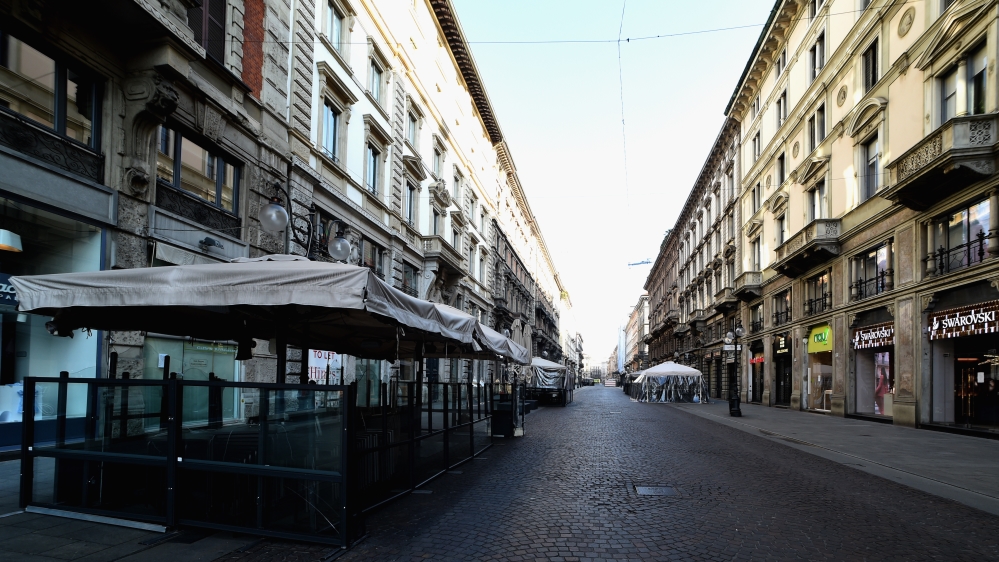 Coronavirus outbreak in Italy
