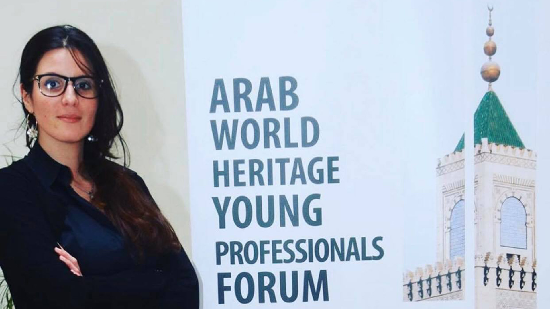 Nahla Naili attending the 2019 Arab World Heritage Young Professionals Forum [UNESCO]