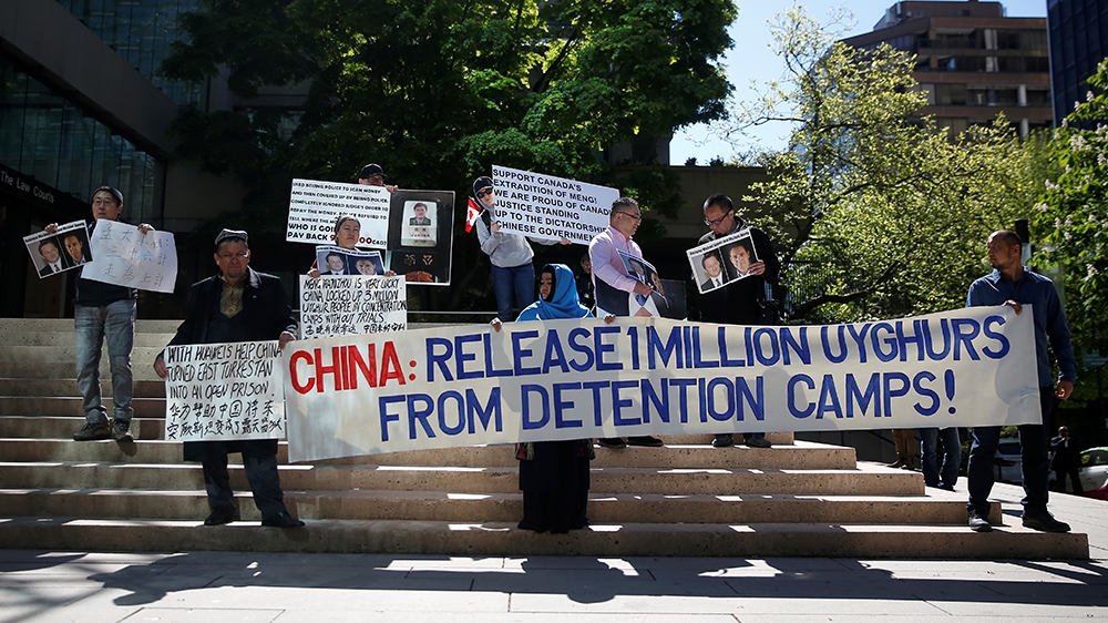 Protests have been held around the world in support of Uighur Muslims in China