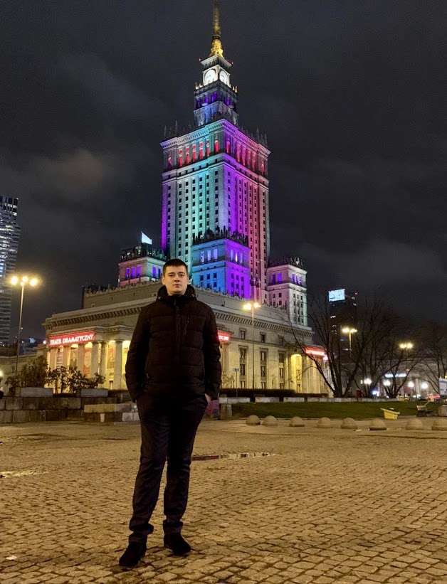 A general view of Warsaw city