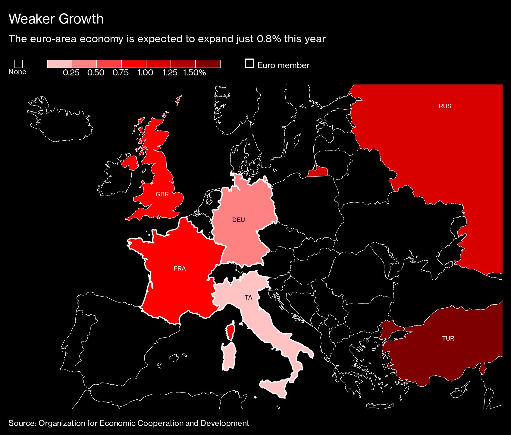 The coronavirus outbreak threatens to plunge both France and Italy