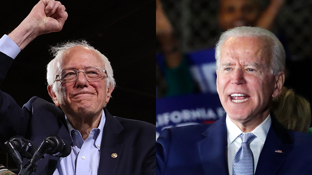 Sanders and Biden [Reuters]
