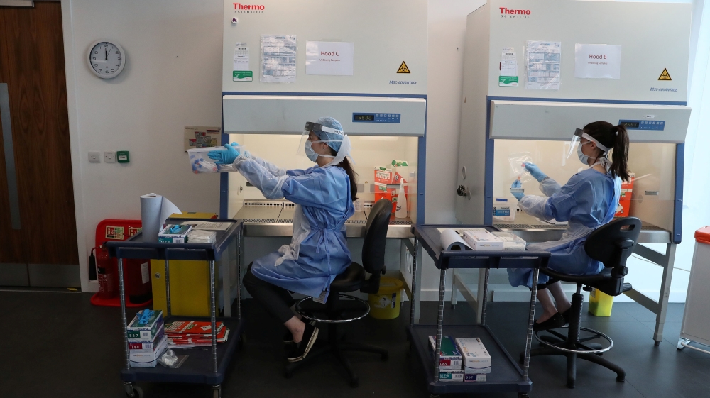 A new COVID-19 testing lab in Glasgow