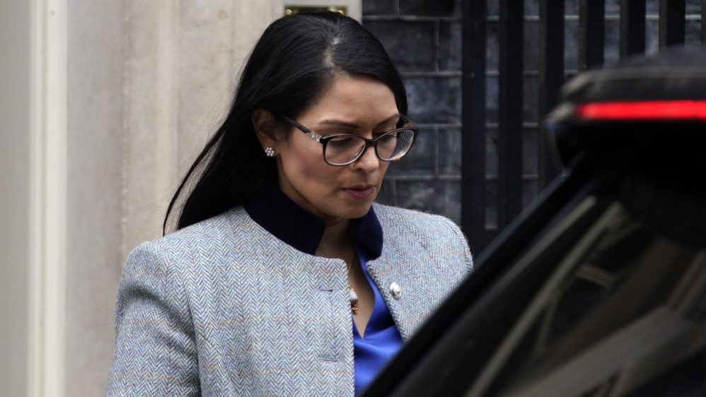 Non apologies opinion priti patel/James Melville [Will Oliver/EPA-EFE]