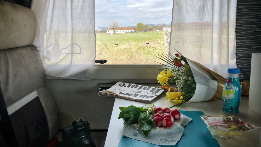 Documenting Romanians daily life under Covid-19 from a motorhome [Ioana Moldovan/Al Jazeera]