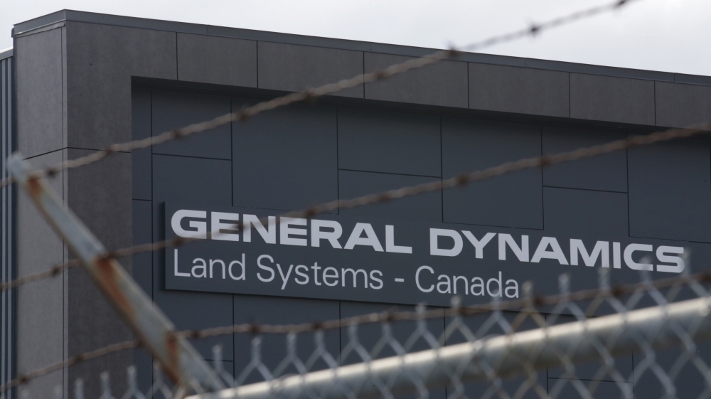 The General Dynamics Land Systems - Canada factory is seen in London