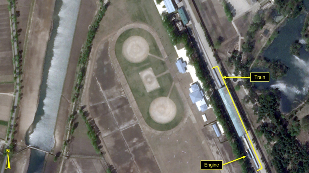 North Korea train