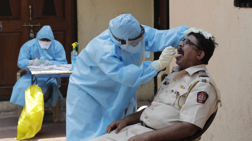 india corona testing