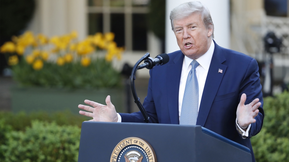 Fact-checking trump speak opinion/Larry Beinhart [Shawn Thew/Pool/EPA-EFE]