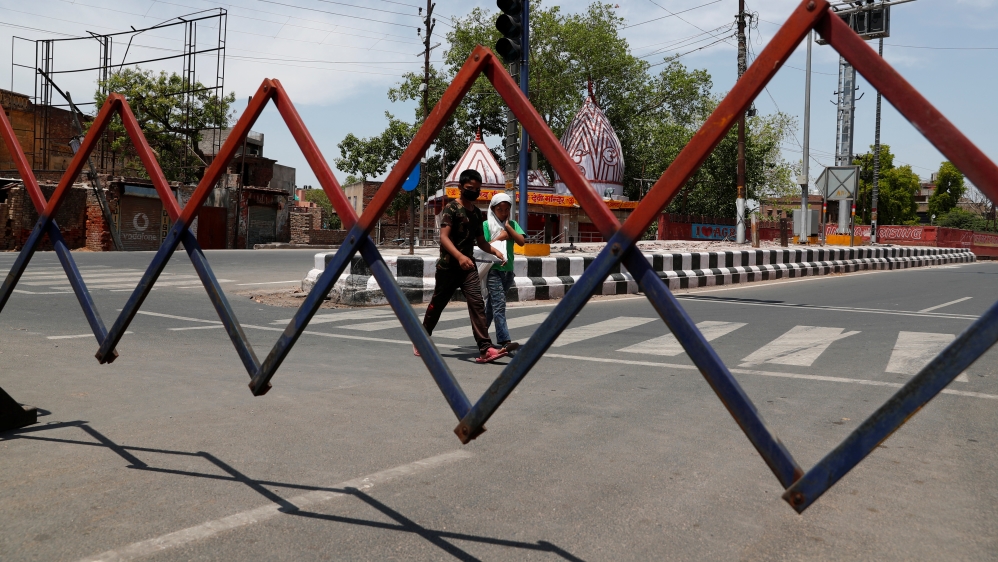 The spread of the coronavirus disease (COVID-19) in Agra