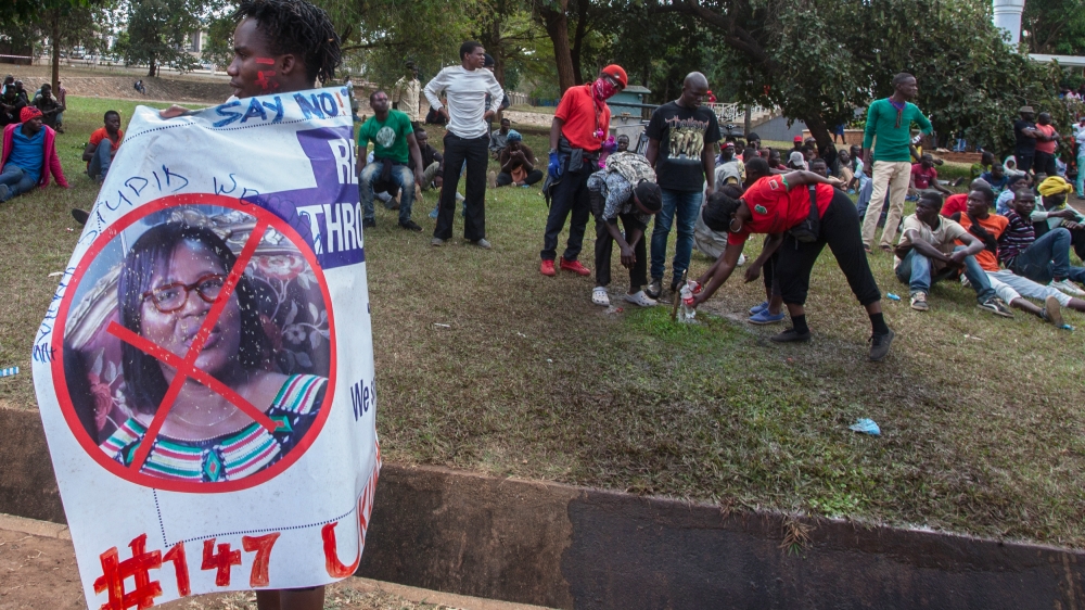 AFP Photo Document reference 000_1IC0Y6 SLUG MALAWI - POLITICS - ELECTION - DEMO Creation date 7/4/2019 City/Country Lilongwe, Malawi Credit AMOS GUMULIRA / AFP File size/pixels/dpi 11.69 Mb / 2500 x
