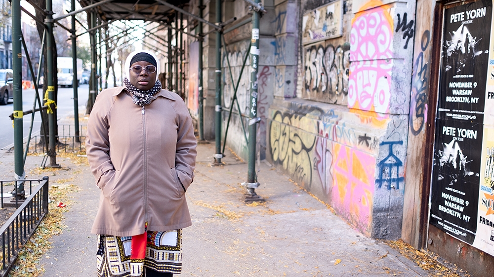 Still Here - Elaine east 10th street [Sara Bennett/Al Jazeera]