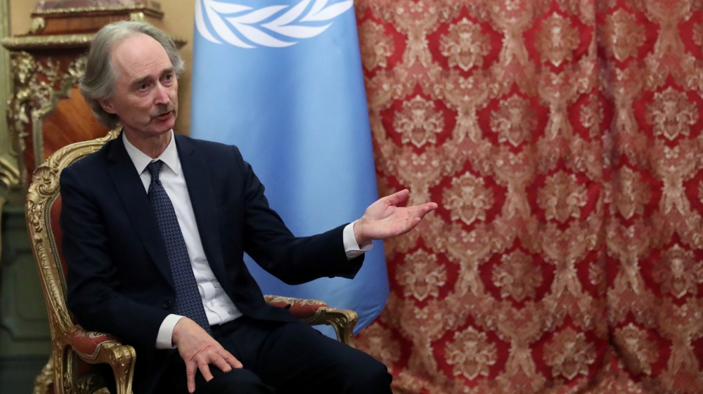United Nations Special Envoy to Syria Geir Pedersen