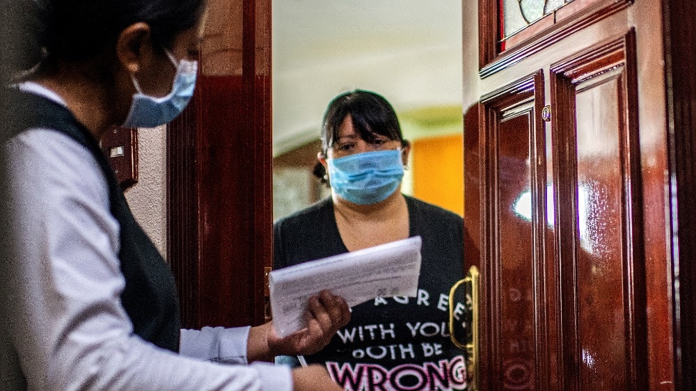 Mexico coronavirus health brigade