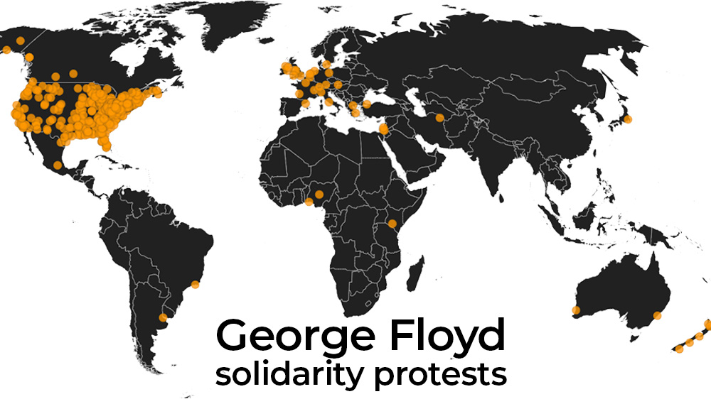Interactive: Global solidarity map