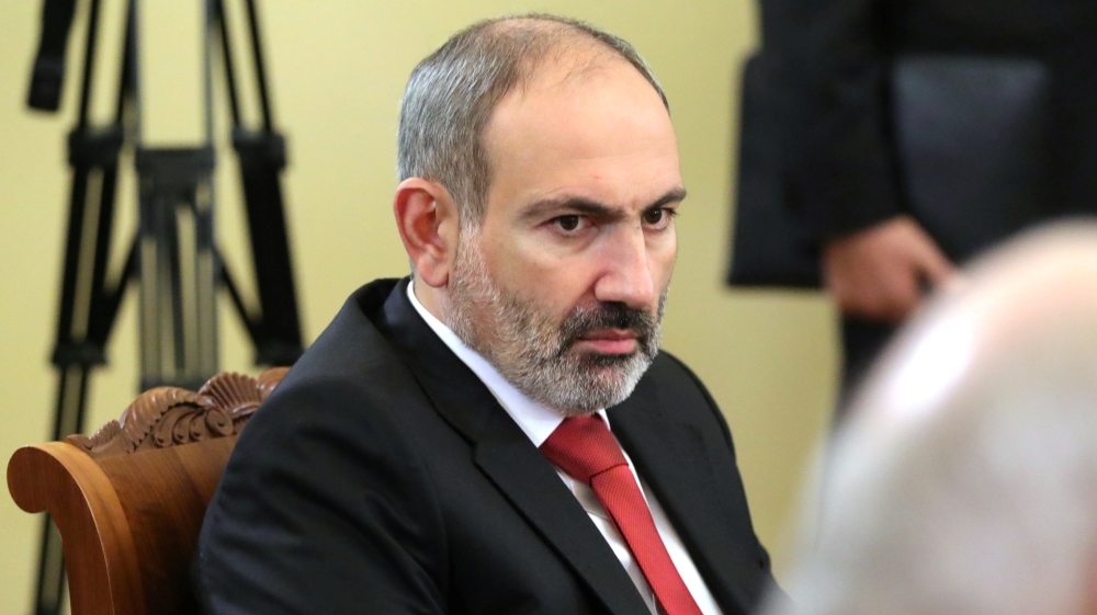 Pashinyan attends a meeting of heads of the Commonwealth of Independent States (CIS) in Saint Petersburg, Russia in December 2019