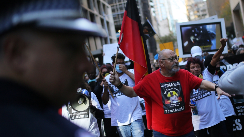 Sydney protests against Aboriginal deaths in custody