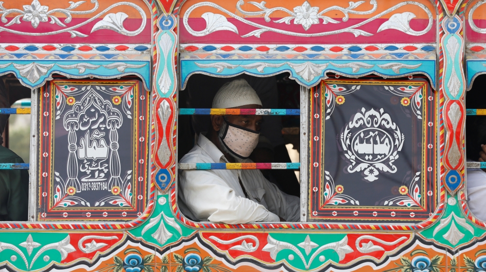 The provincial government started easing the lockdown restrictions and allowed city public transport to resume in Sindh