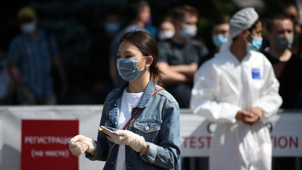 Outbreak of the coronavirus disease (COVID-19) in Almaty