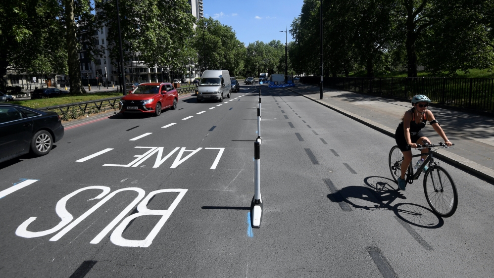 London bicycle commute