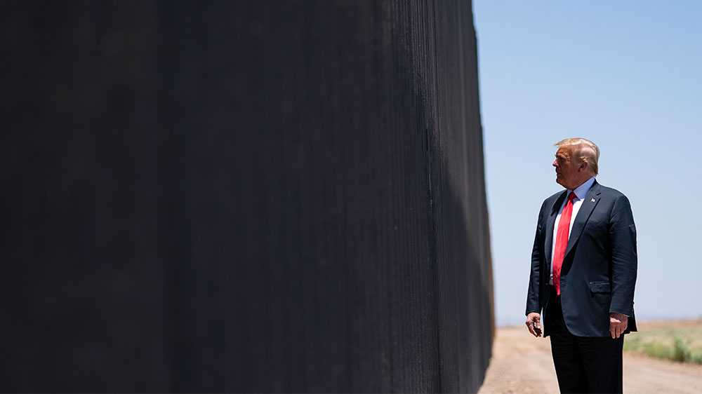 Donald Trump Arizona border wall