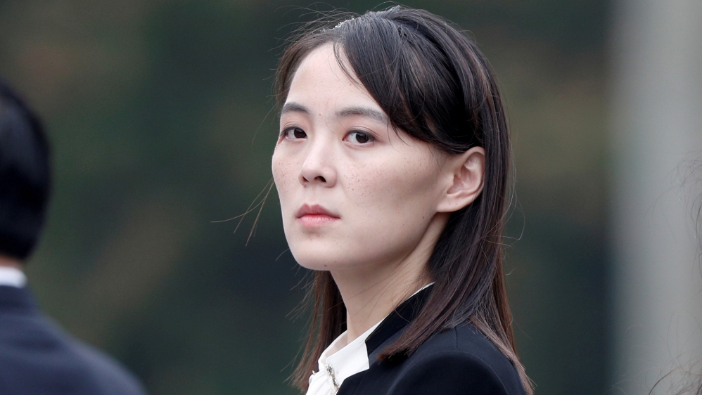 FILE PHOTO: Kim Yo Jong, sister of North Korea''s leader Kim Jong Un attends a wreath-laying ceremony at Ho Chi Minh Mausoleum in Hanoi