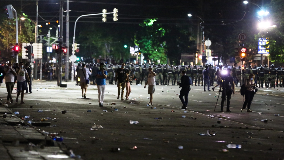 Anti-government protests in Serbia