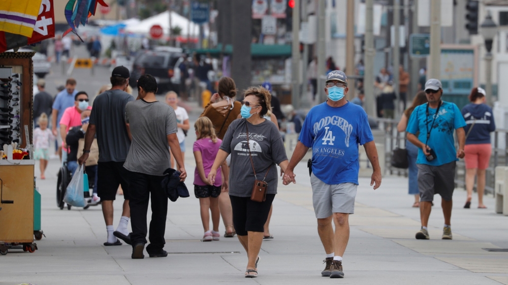 The United States on Thursday passed a total of more than 4 million coronavirus infections