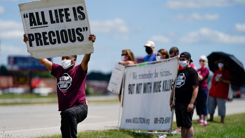 Execution of Daniel Lewis Lee in Terre Haute, Indiana