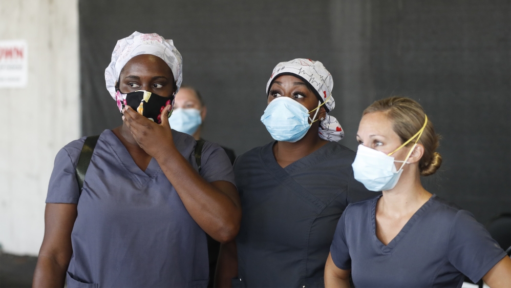 U.S. Struggles With Coronavirus Amid A Surge Of New Cases