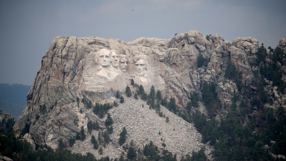 Mount Rushmore National Memorial And Keystone, South Dakota Prepare To Host President Trump