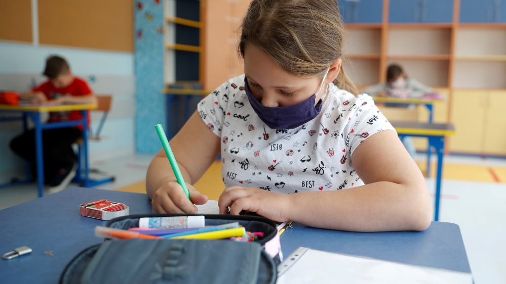 Primary and high school exams, usually held in May, were held in June instead this year