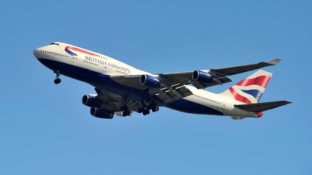 British Airways 747